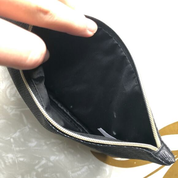 Ipsy September 2016 Gray Gold Metallic Glamazon Dancer Make-Up Cosmetic Bag - Picture 4 of 4